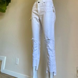 NWT white Rag & Bone Dre Capri jeans
